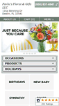 Mobile Screenshot of pavlicflorist.net
